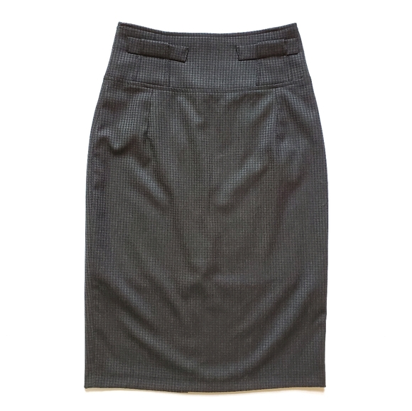 butik dayi Dresses & Skirts - Butik Dayi High Waist Pencil Skirt Gray Size 6